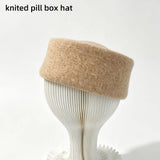Women's Vintage Pillbox Beret Hat