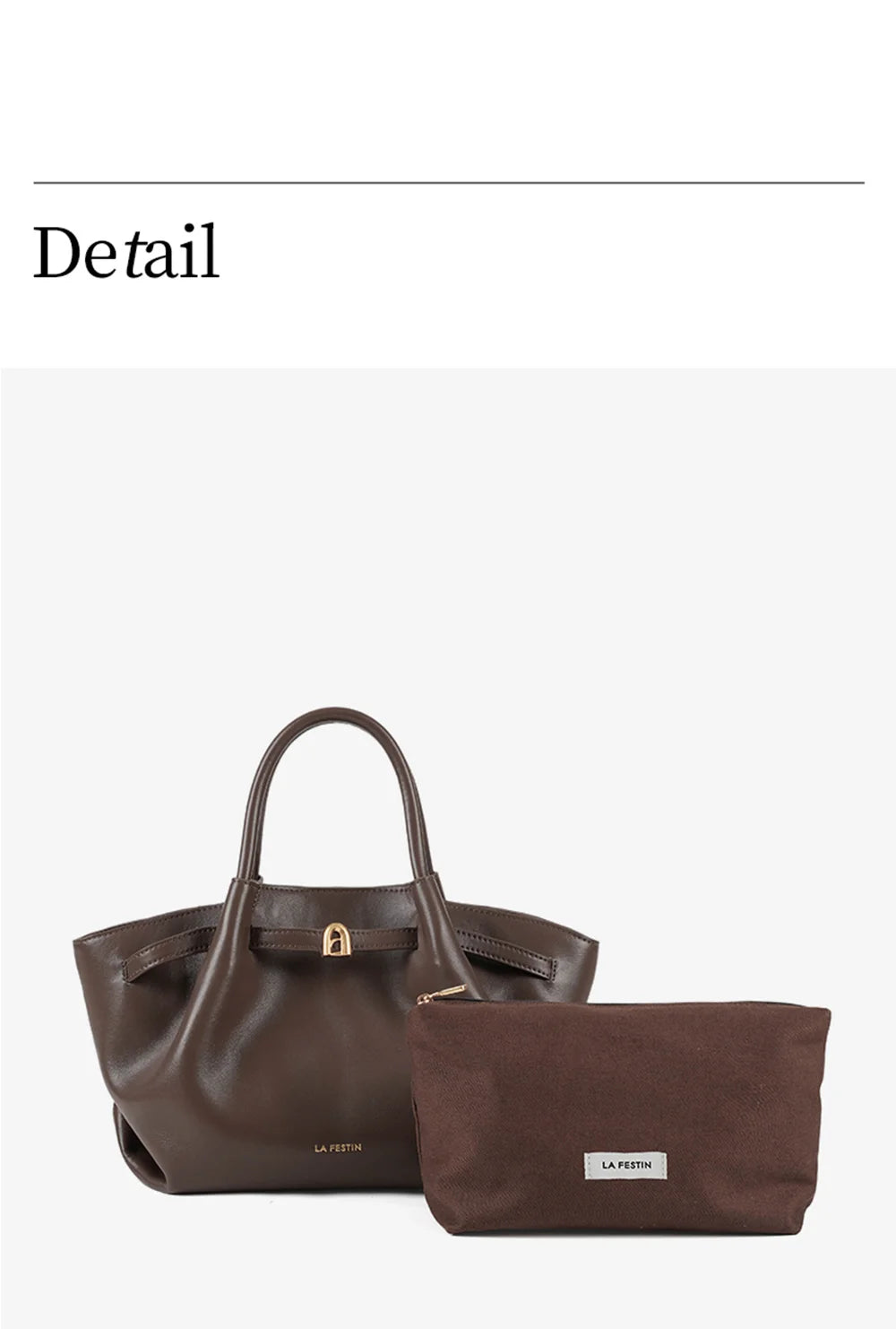 LA FESTIN Original Handbags Women Trend Shoulder Bag Female Bags Large Capacity Tote Bag Crossbody Bag Fashion Designer Lady Bag