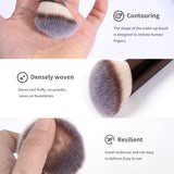 MAANGE Pro Makeup Brush Kit 20pcs Brushes with Storage Bag Dual End Foundation Powder Blush Eyeshadow Brush Beauty Blending Kit