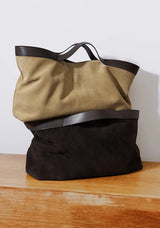 Motingsome Winter New Suede Big Tote Women Matte Cowhide Leather Handbag Oversized Shoulder Bowling Shopper Purse Luxury Design