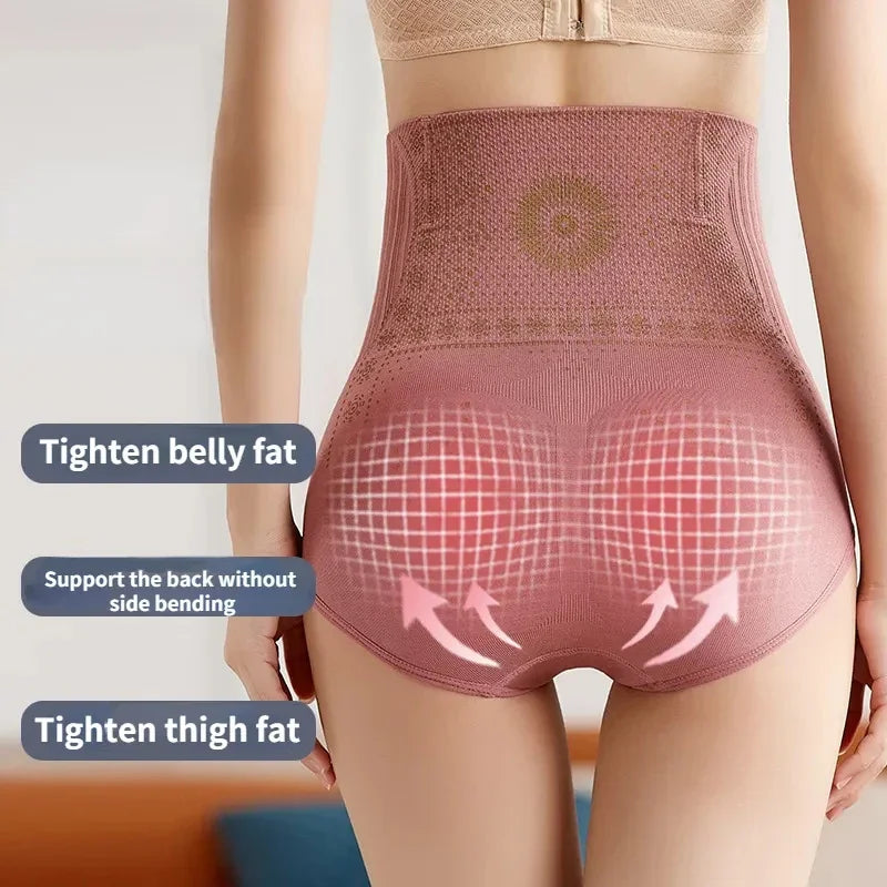 Seamless High Waist Postpartum Shapewear | USA-Made Control Panties