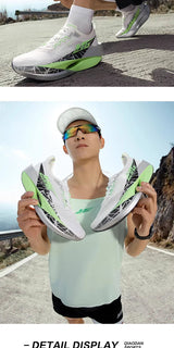 QIAODAN Feiying GT 2026 Men's Carbon Plate Marathon Racing Running Shoes Lightweight Breathable Athletic Sneakers QDB023262260
