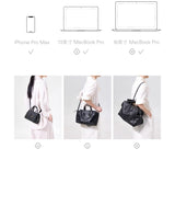 Songmont Travel Bag Vegetable Tanned Cowhide Tote Shoulder Handbag
