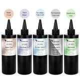 Venalisa Long Wear Tempered Top Coat Reinforce Gel Refill Package Soak Off UVLED Nail Gel Polish Big Volume 225g/30ml Base Gel