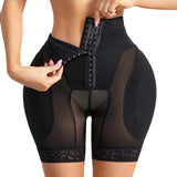 Women’s High-Waisted Padded Butt Lifter & Hip Enhancer Shorts