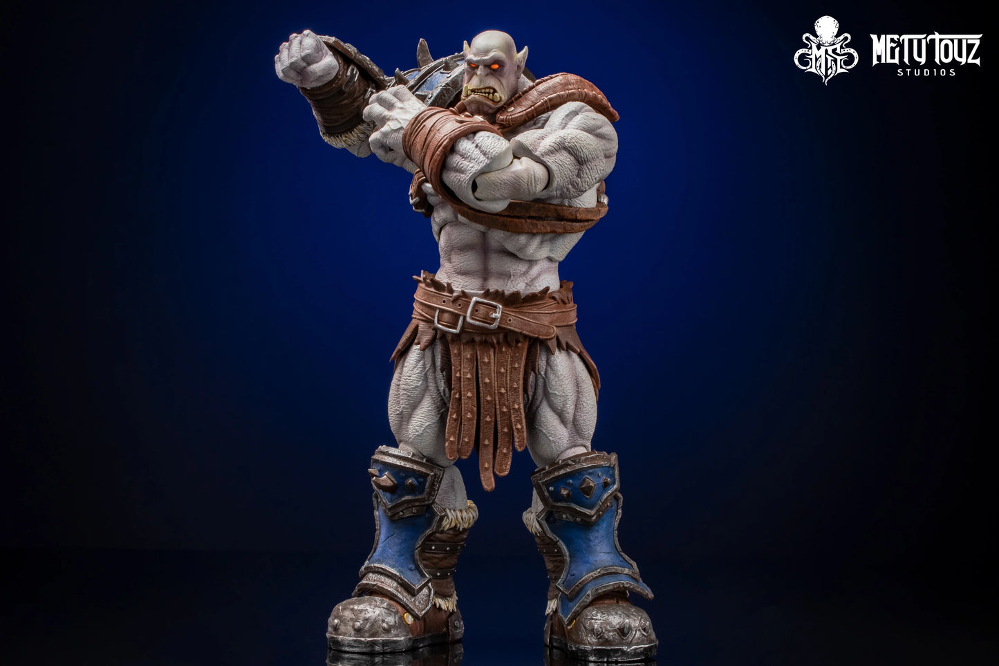 Metytoyz Limited Adventurer World Orc Ork Captain Kagas Bounty Hunter Bloody Hands Morlock Soldier Action Figure Special Edition