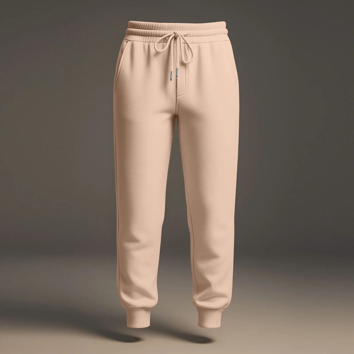 Women's High-Waist Drawstring Straight-Leg Pants