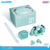 Bilibili Hatsune Miku CUBE FACE LCD Touch Screen TWS Earphones Gift Box Interactive Display Bluetooth Birthday Gift
