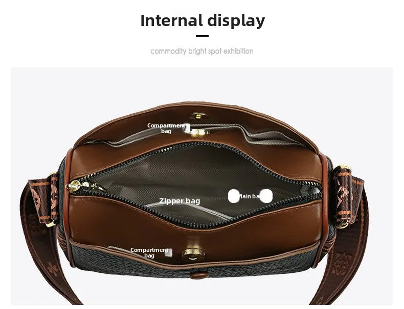 Women's Soft Leather Pillow Bag, Stylish Versatile Large Capacity Handbag Shoulder Crossbody Bag for Women Daily, Work, Outings