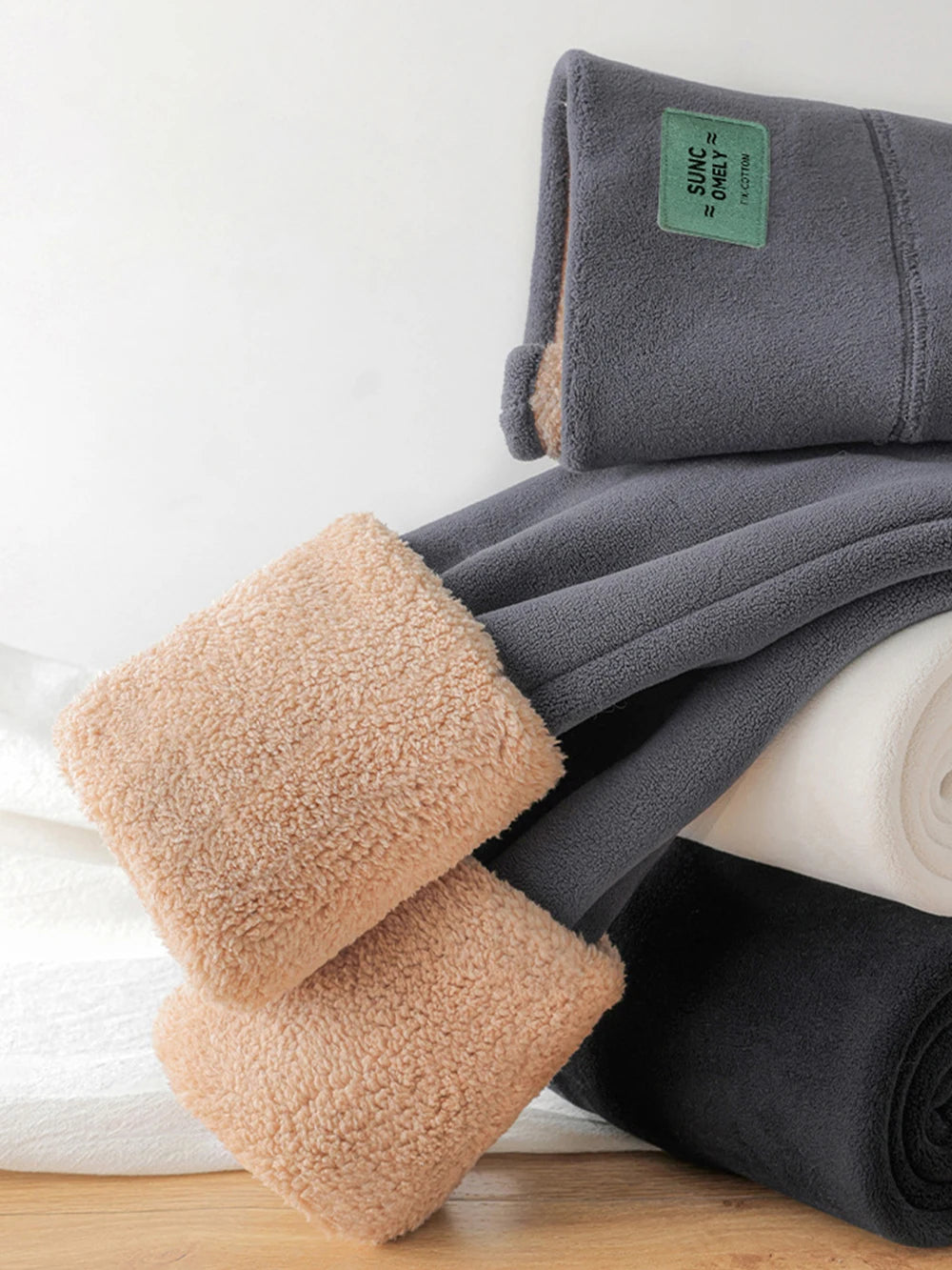 High-Waisted Thermal Fleece Leggings