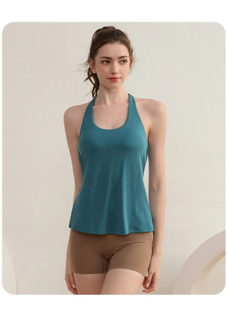 Trendy Two-Piece Yoga Set | High-Impact Sports Bra & Performance Leggings