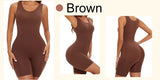 USA-Made Seamless Full Coverage Body Shaper – Firm Control Thigh Slimming Bodysuit