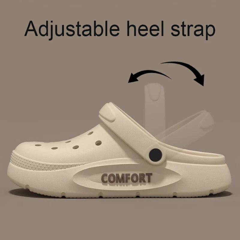 Anti-Slip Hollow-Toe Casual Slippers