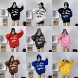 Men’s Oversized Graphic Cotton Fleece Hoodie