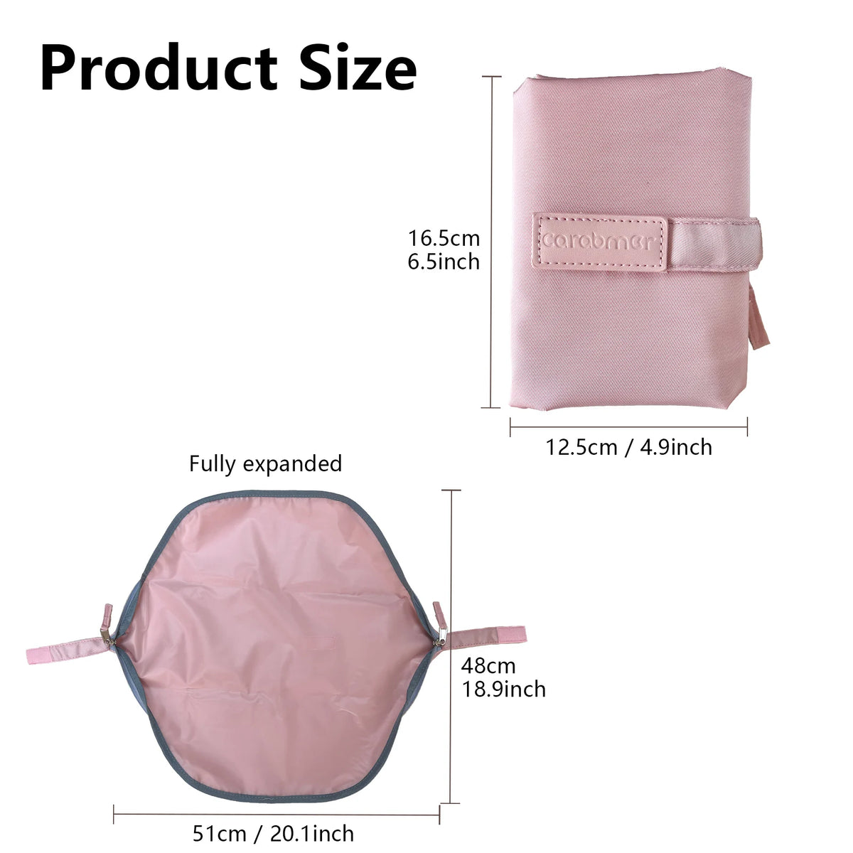 Lunch Bag - When Completely Unzipped it Becomes a Placemat, Food Bag for Men & Women, Flexible, Foldable, Lightweight