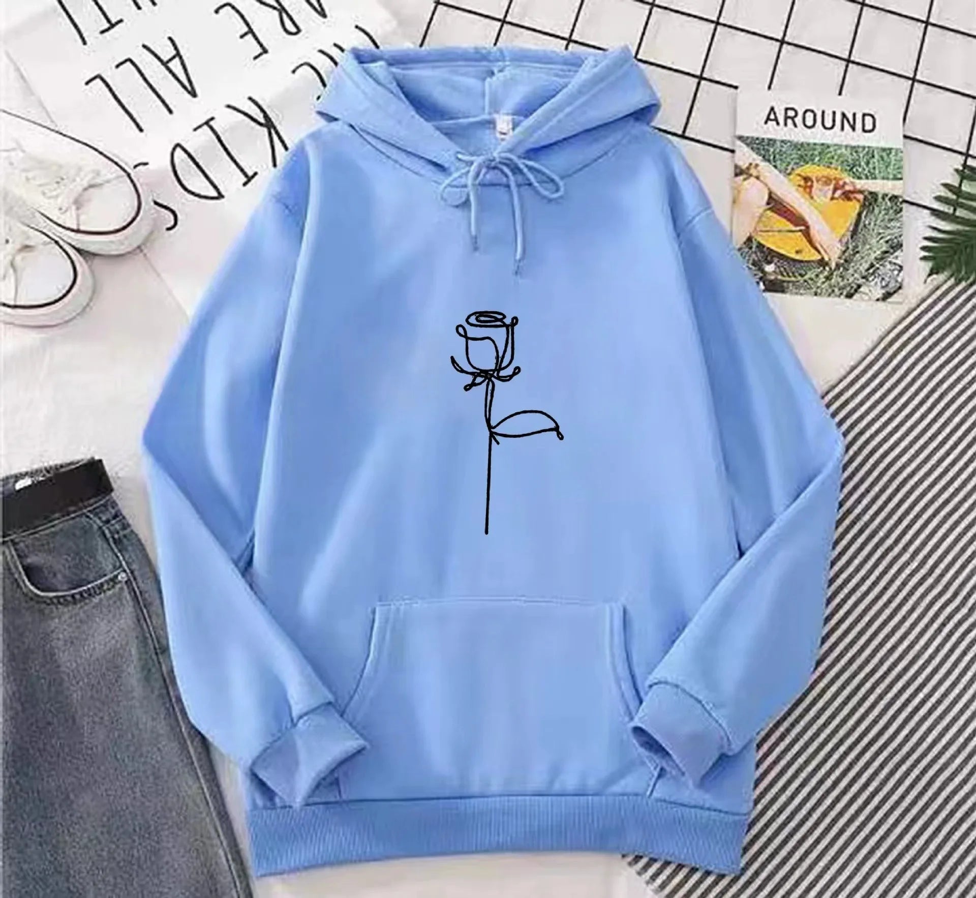 Urban Street-Style Couple’s Hoodie