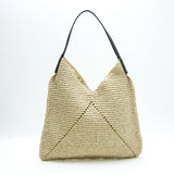 Handwoven Basket Shoulder Bag – Women's Beach & Everyday Tote