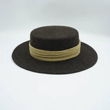 Wool Felt Fedora & Boater Hat – Wide Brim, Unisex