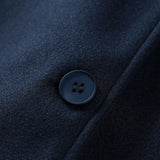 Stand Collar Woolen Short Coat