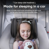 Car Headrest Pillow,Thickened Memory Foam Road Pal Headrest,Neck Support Pillow,180° Adjustable Car Headrest,Travel Car Sleeping