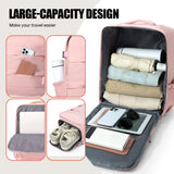 Cross-Border Travel Backpack for Men and Women, Large Capacity Shoe Compartment Luggage Bag, Computer Business Bag, Student School Bag, Commuting Bag