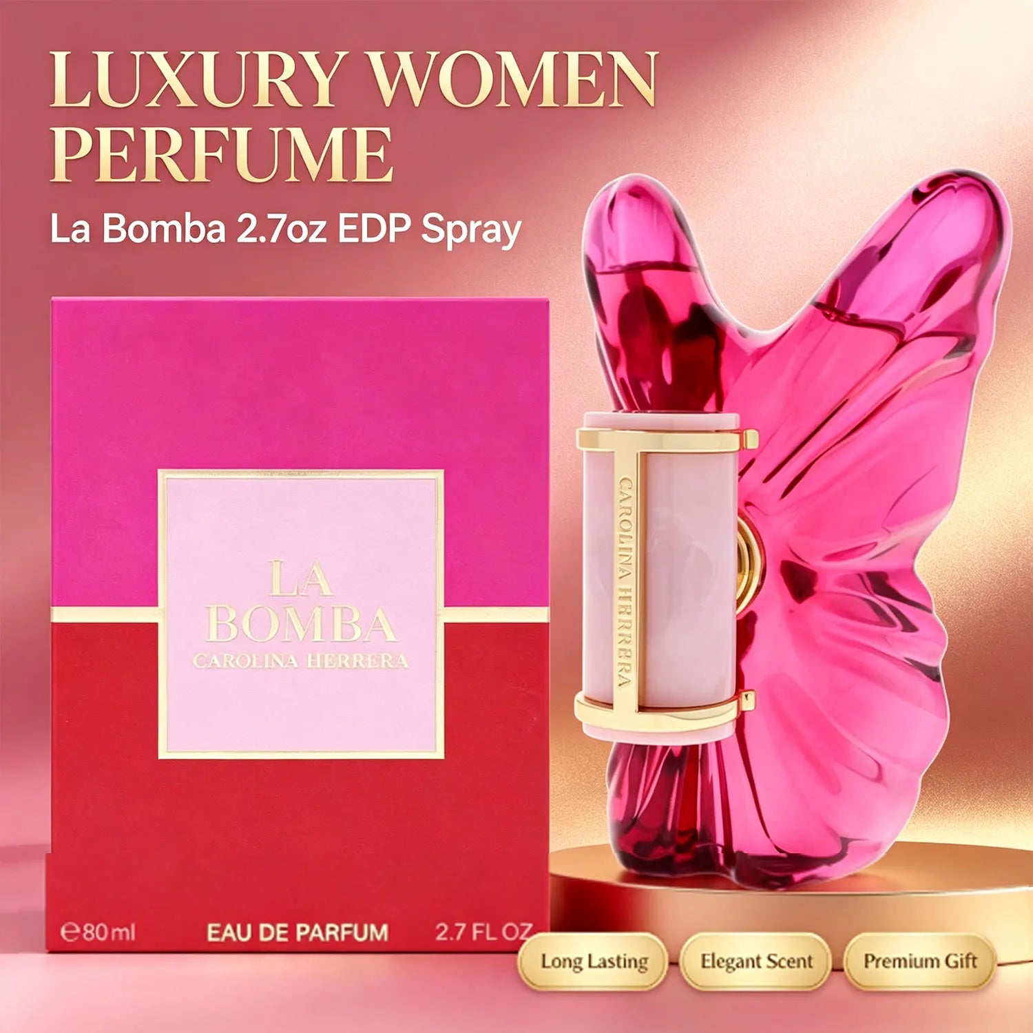 La Bomba Eau de Parfum for Women – 2.7oz