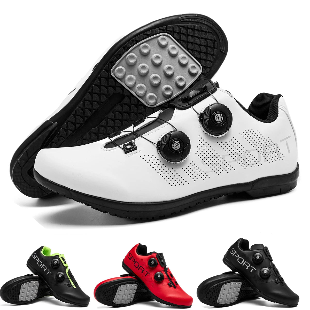 Unisex Lock-Free Flat Pedal Cycling Shoes