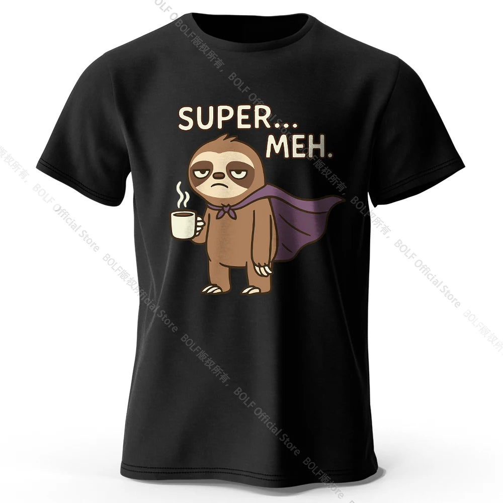Super Meh Oversized Cotton Graphic T-Shirt