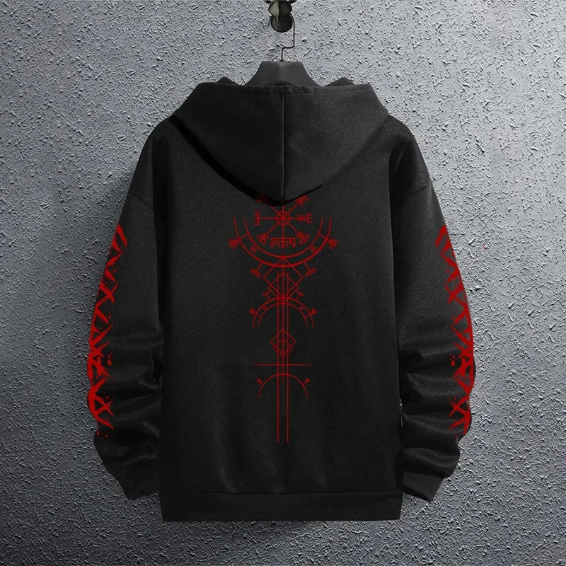 Men’s Classic Black Pullover Hoodie