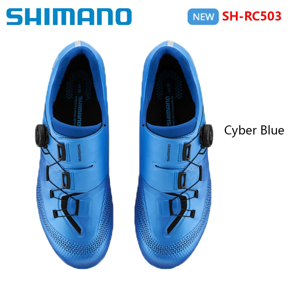 Shimano RC502 RC503 Road Bike Lock Shoes RC5 RC500 RC502 Carbon Fiber Sole Road Bike Self-locking Riding Shoes Locking Shoes