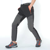 Men's Mountaineering Outdoor Pants with Four-Sided Elastic Quick Drying Pants, Light and Thin Summer Elastic Breathable Quick Dr