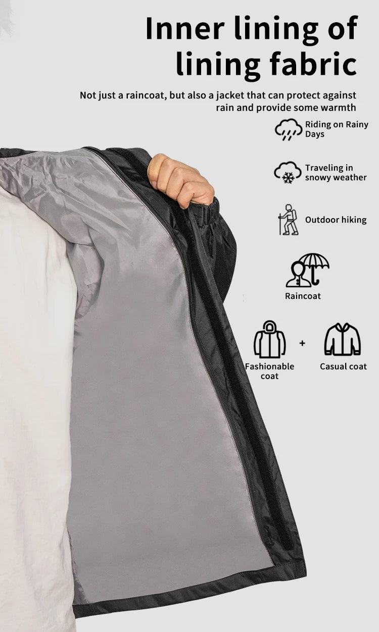 Motor Air Motorcycle Raincoat – 2-Piece Riding Suit
