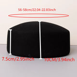 Vintage 100% Wool Felt Fedora Hat – Unisex Formal Style