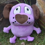 Purple Dog Plush Toy – Fluffy Kawaii Stuffed Animal