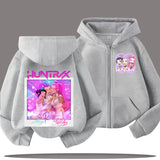 Demon Hunters Kids' Hooded Zip Jacket
