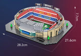 CaDA Camp Nou (Barcelona FC) Stadium Building Block Set / 728 Pieces / Collector's Item for Football Fans & Block Enthusiasts