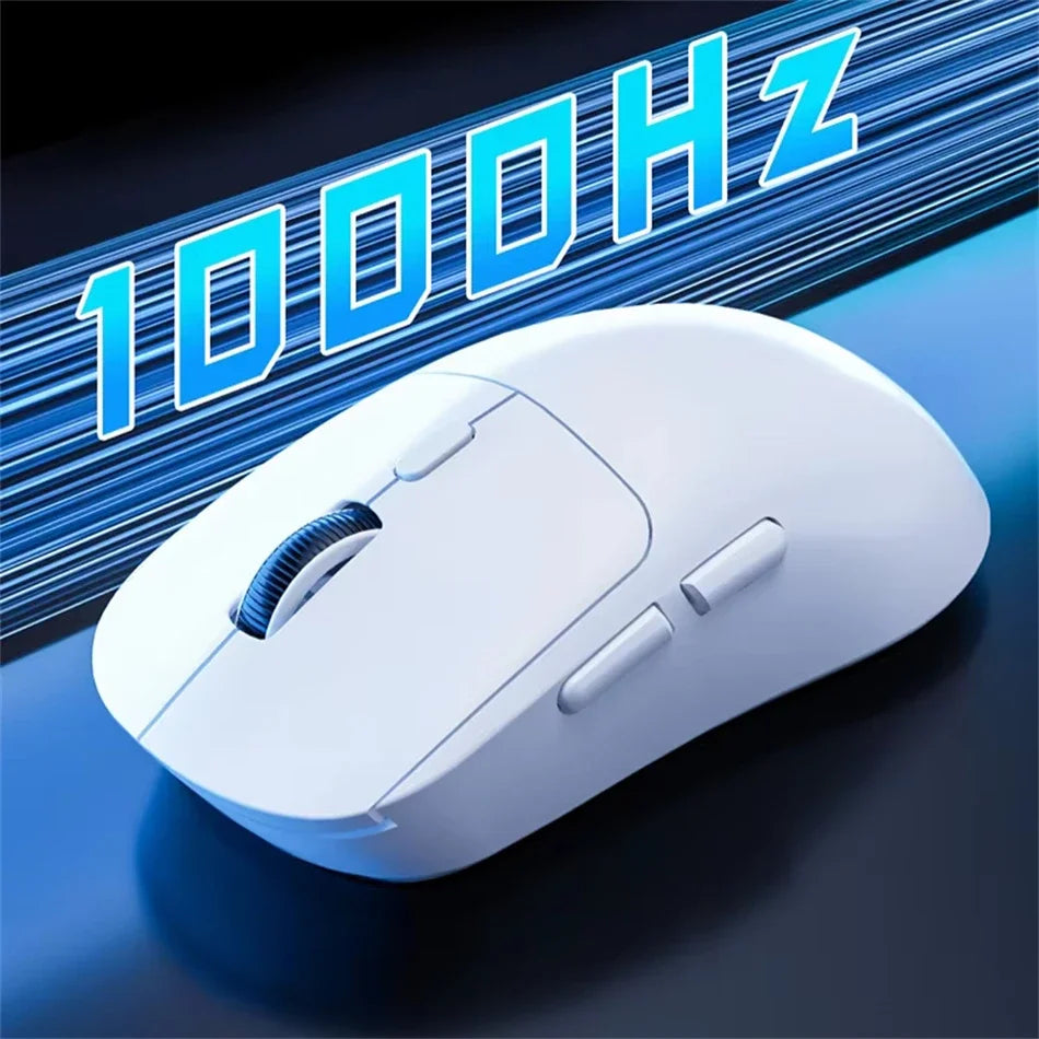 New Model 348 Tri-Mode Wireless Mouse Bluetooth 2.4G Wired Rechargeable Silent Ergonomic Gaming Office Mice for PC Laptop Tablet