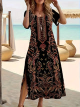 Elegant Loose-Fit Temperament Dress