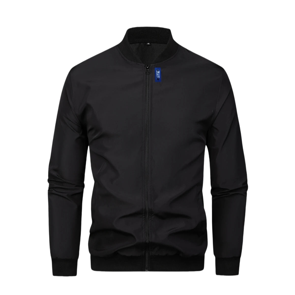 Men's Lightweight Zip-Up Baseball Collar Jacket