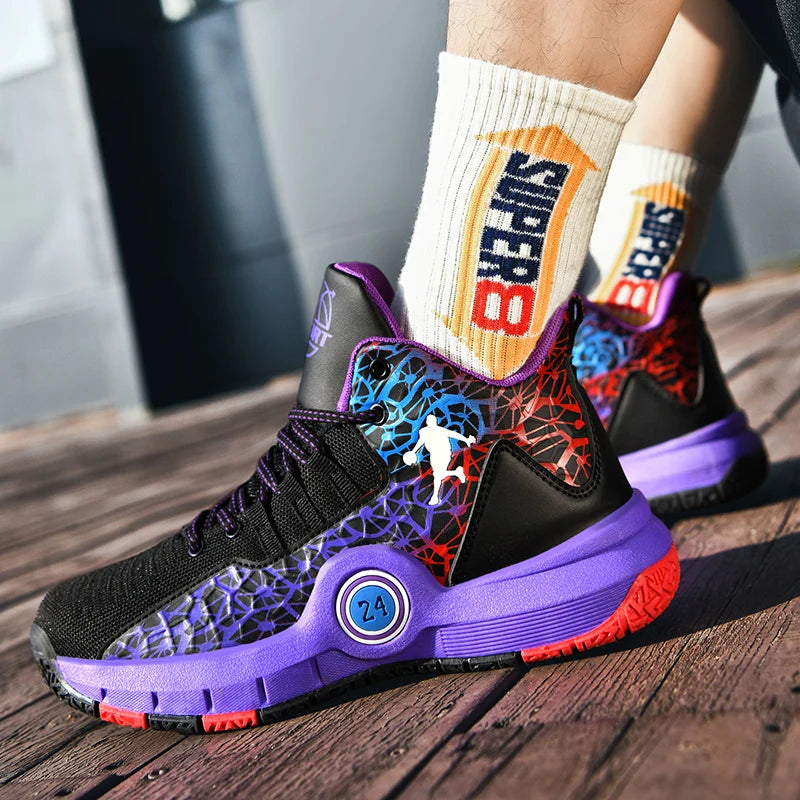 Pro Performance High-Top Basketball Sneakers
