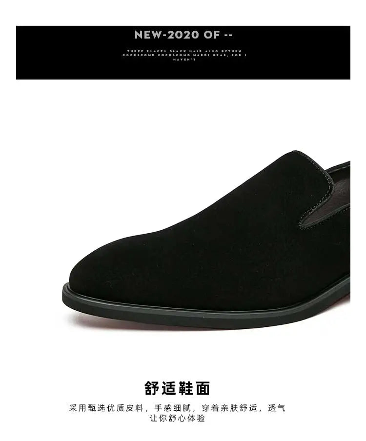 New In Red Bottom Shoes for Men Loafers Flock Solid Slip-On Party Men Dress Shoes Size 38-48 Free Shipping Men Shoes