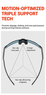 Kapvoe Fashion Sunglasses for Men Photochromic Runnning Glasses Light-Weight Cycling Glasses Bike Women UV400 Hiking Eyewear