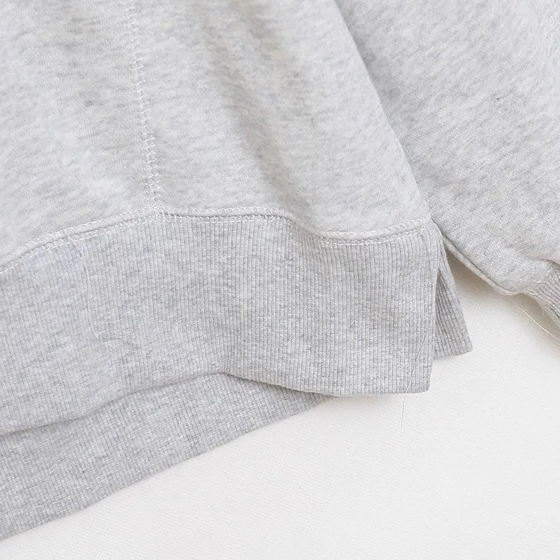 Women's Embroidered Crewneck Sweatshirt