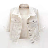 Women's Premium Cotton Denim Jacket