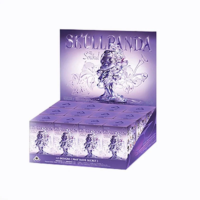 POP MART SKULLPANDA The Sound Series Blind Box Toys Kawaii Anime Blind Box Action Figure Surprise Mystery Box Dolls Girls Gift