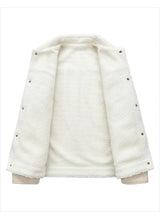 Men's Corduroy Fleece Jacket – Warm Winter Coat
