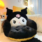 Cartoon Kuromi Melody Series Air Conditioned House Office Chair Cushion Autumn And Winter Comfortable Bedding Peripheral Gifts