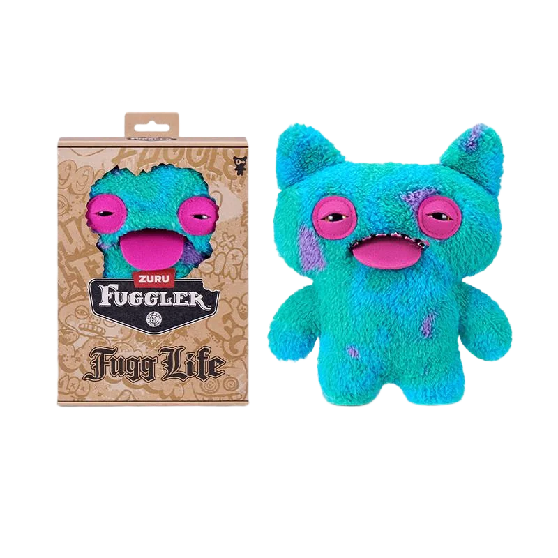 Original Fuggler Funny Ugly Teeth Monster Plush Toy Fugg Old Fogies Alley Cats Care Bears Powerpuff Girls Stuffed Plushies Dolls