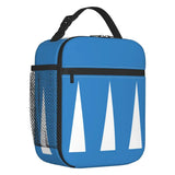 Custom Golf Logo Reusable Lunch Bag Warm Cooler Insulated Lunch Box with Pocket for Men Women Student School Trip Picnic