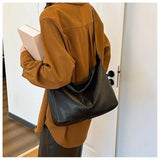 Vintage PU Leather Large Capacity Tote